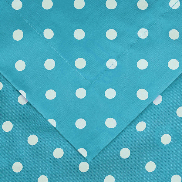 Homeroots Aqua King Cotton Blend 600 Thread Count Washable Duvet Cover Set  Cotton Rich 528127