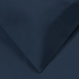 HomeRoots Navy Blue King Duvet Cover Set - Luxurious 1200 Thread Count, Washable, Durable & OEKO-TEX Certified 528202