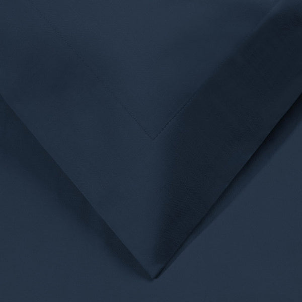 HomeRoots Navy Blue King Duvet Cover Set - Luxurious 1200 Thread Count, Washable, Durable & OEKO-TEX Certified 528202