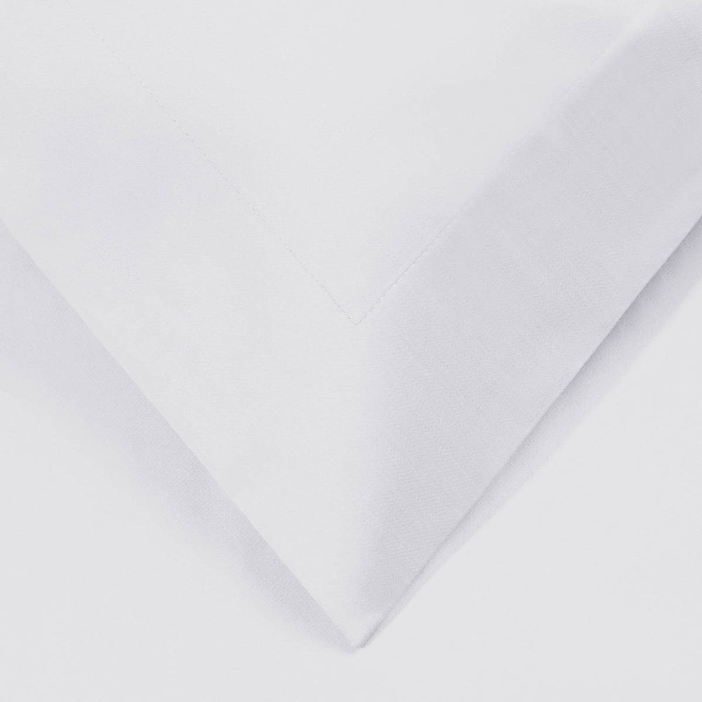 Homeroots White King Cotton Blend 1200 Thread Count Washable Duvet Cover Set  Egyptian Cotton 528206
