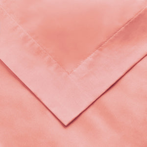 Homeroots Dusty Rose King Cotton Blend 1500 Thread Count Washable Duvet Cover Set  Egyptian Cotton 528220