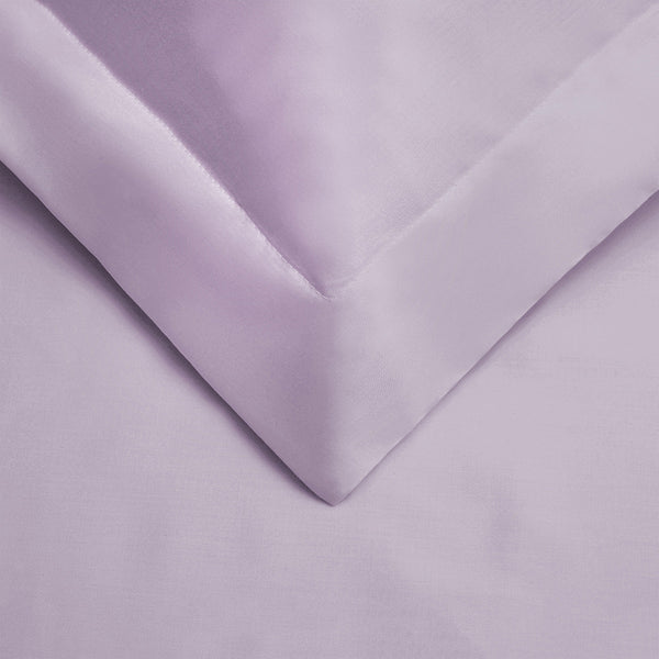 Homeroots Pink Lavender King Cotton Blend 300 Thread Count Washable Duvet Cover Set  Egyptian Cotton 528263