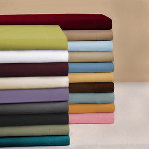 HomeRoots Ivory Queen Cotton Blend 650 Thread Count Duvet Cover Set - Luxurious, Washable & All-Season Comfort 528367