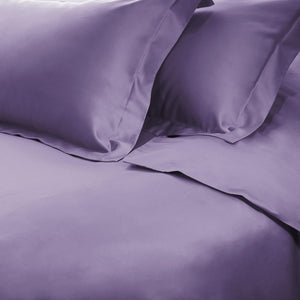 Homeroots Wisteria Twin Cotton Blend 650 Thread Count Washable Duvet Cover Set  Egyptian Cotton 528412