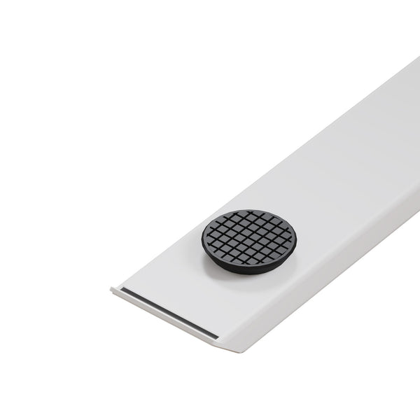 Homeroots 59" Adjustable Light Khaki And White L Shape Standing Desk   528670