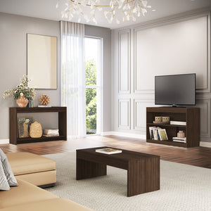 Homeroots 39" Cinnamon Solid Console Table   528804