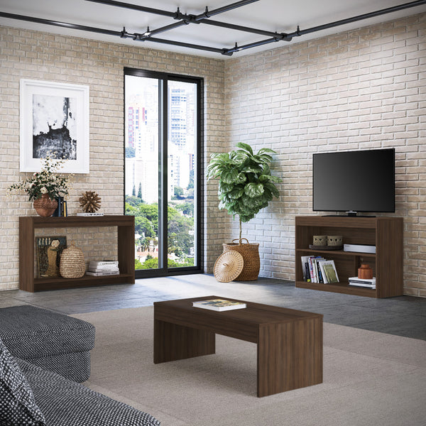 Homeroots 39" Cinnamon Solid Console Table   528804