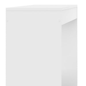 Homeroots Set Of Three 43" White Coffee Table   528807