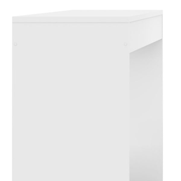 Homeroots Set Of Three 43" White Coffee Table   528807