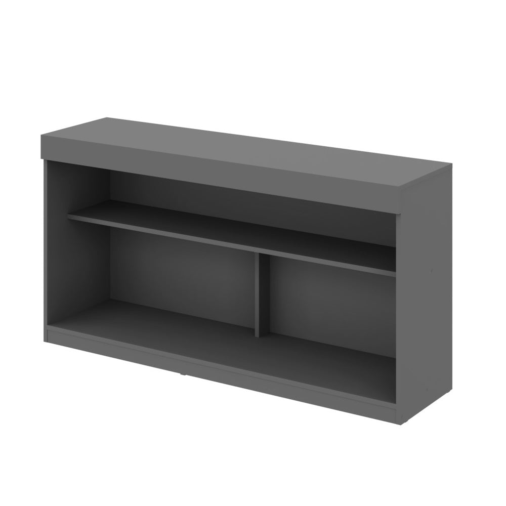 Homeroots 51" Graphite Solid Console Table   528811