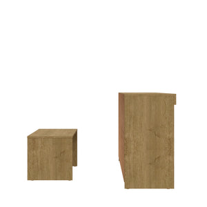 Homeroots 51" Natural Solid Console Table   528813