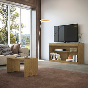 Homeroots 51" Natural Solid Console Table   528813