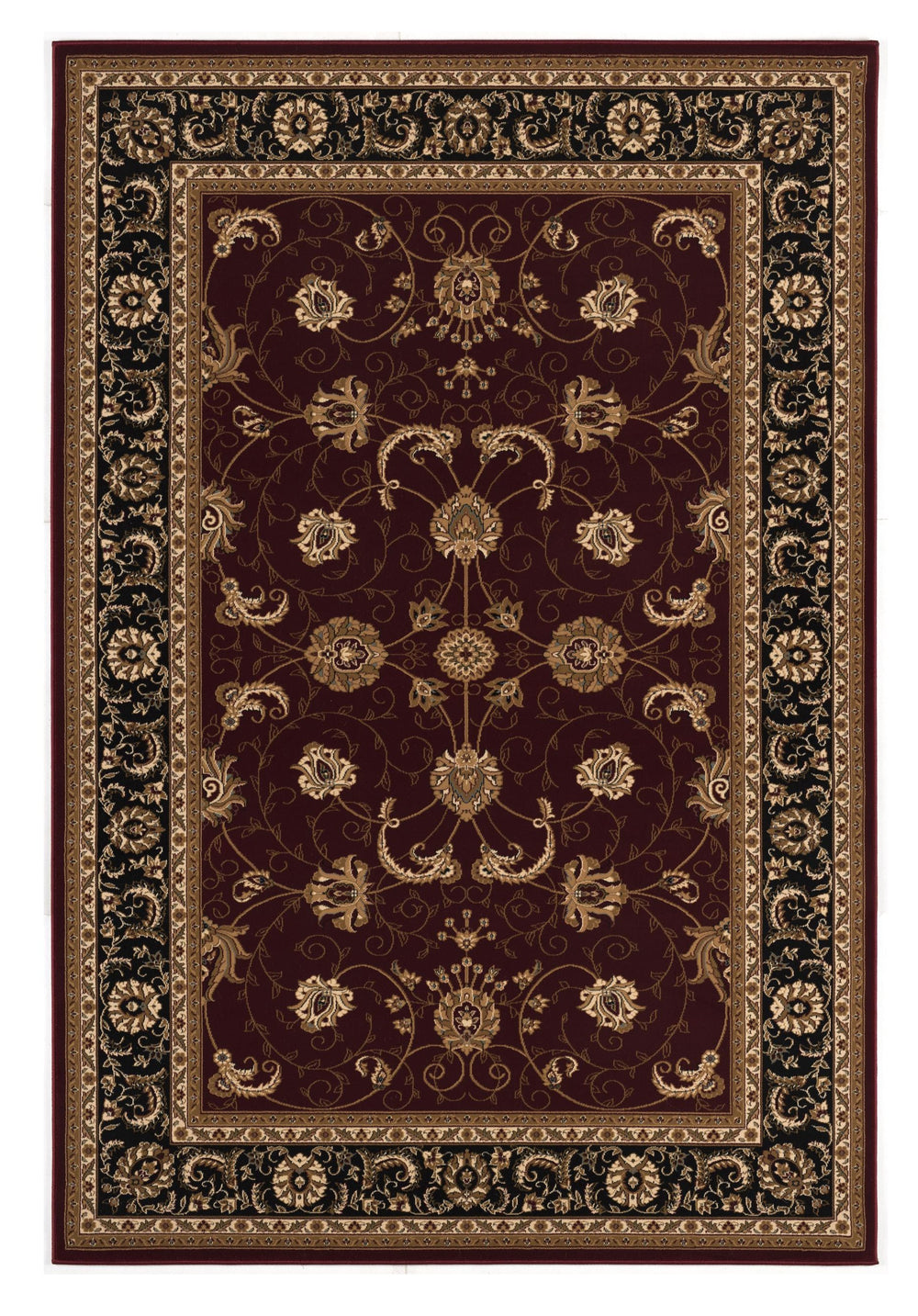 Homeroots 10' X 13' Red And Beige Oriental Distressed Area Rug  Olefin 528820
