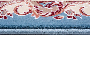 Homeroots 10' X 13' Blue And Ivory Oriental Distressed Area Rug  Olefin 528840