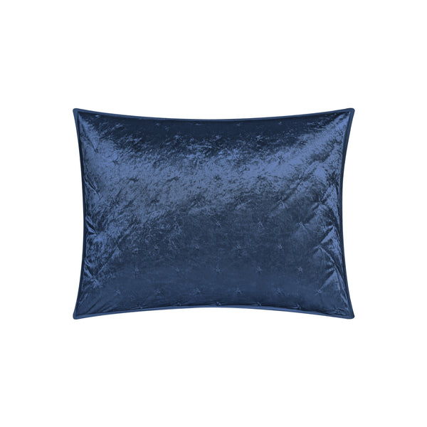 Homeroots Navy Blue Twin Polyester 220 Thread Count Washable Down Comforter Set Navy,Twin,Twin Xl Velvet 528884