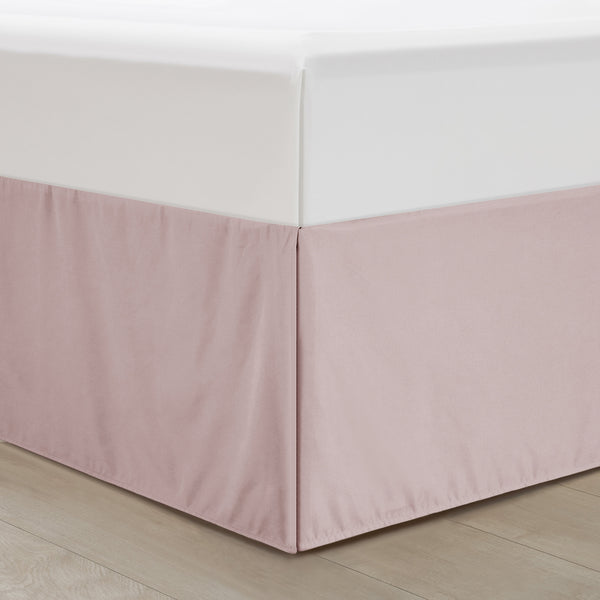Homeroots Blush King Polyester 130 Thread Count Washable Down Comforter Set Blush,King,California King Velvet 528900