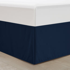 Homeroots Navy Blue Queen Polyester 130 Thread Count Washable Down Comforter Set Navy,Full,Queen Velvet 528905
