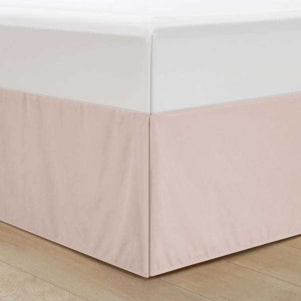 HomeRoots Beige Cozy Down Comforter Set - 7-Piece All-Season Soft Polyester for Ultimate Sleep Comfort Blush, King/California King King/California King 528911