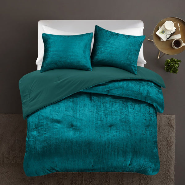 HomeRoots Beige Down Comforter Set - Lightweight, Breathable, and Washable for Year-Round Comfort and Style Green, Full/Queen Full/Queen 528945
