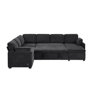 English Elm Swivel Barrel Accent Chair Chenille Tufted Round Club Seat for Living Room Lounge Black N719S002380B