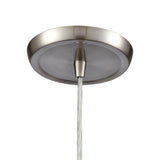 Fusion 8'' Wide 1-Light Mini Pendant - Satin Nickel 529-1SLV Elk Lighting