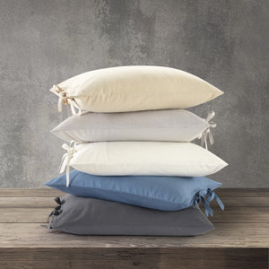 HomeRoots Beige Luxurious Linen Duvet Cover Set - Breathable Comfort, Easy Care & Stylish Modern Design Ivory, Full/Queen Full/Queen 529004