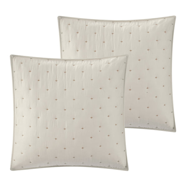 Homeroots Beige King Polyester 180 Thread Count Washable Duvet Cover Set Beige,King,California King Polyester 529019