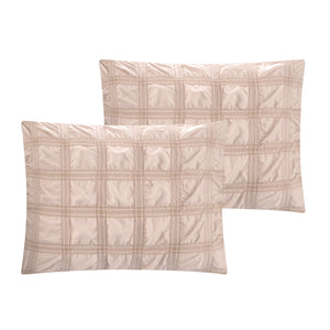 Homeroots Blush King Polyester 180 Thread Count Washable Duvet Cover Set Blush,King,California King Polyester 529022