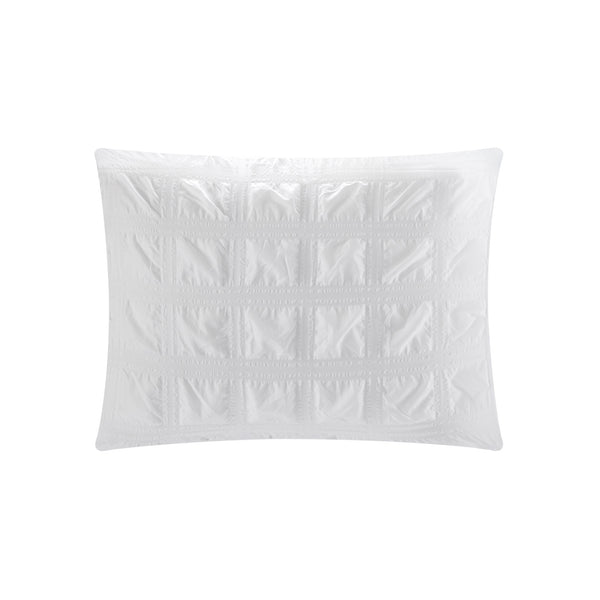 Homeroots Beige Soft Polyester Duvet Cover Set - 180 Thread Count, Washable, Cozy For All Seasons, Durable Design White,Twin,Twin Xl Polyester 529033