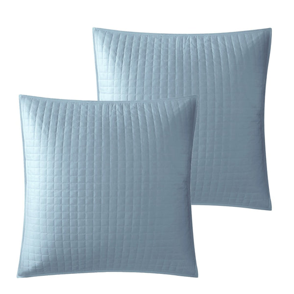 HomeRoots Beige Duvet Cover Set - Luxurious Polyester, Soft 220 Thread Count, Easy Care for Year-Round Comfort Blue, King/California King King/California King 529040