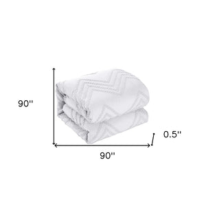 HomeRoots Beige Duvet Cover Set - Soft, Durable Polyester with 180-Thread Count for Year-Round Comfort & Style White, Full/Queen Full/Queen 529062