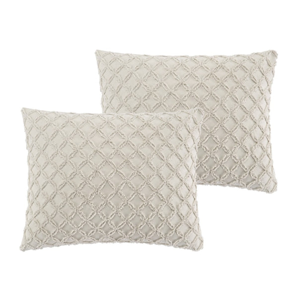 HomeRoots Beige Duvet Cover Set - Luxe Polyester, 140 Thread Count, Machine Washable, All-Season Comfort Beige, King/California King King/California King 529064