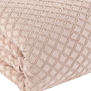 HomeRoots Beige Duvet Cover Set - Luxe Polyester, 140 Thread Count, Machine Washable, All-Season Comfort Blush, King/California King King/California King 529067