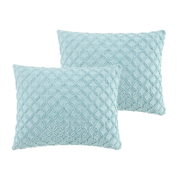 HomeRoots Beige Duvet Cover Set - Luxe Polyester, 140 Thread Count, Machine Washable, All-Season Comfort Blue, King/California King King/California King 529070