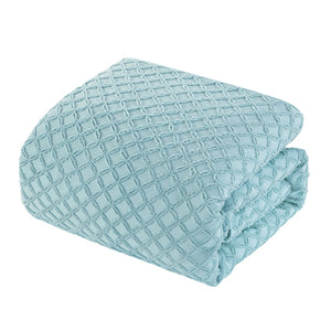 Homeroots Beige Luxurious Polyester 180 Thread Count Washable Duvet Cover Set For Cozy Stylish Bedrooms Blue,Twin,Twin Xl Polyester 529072