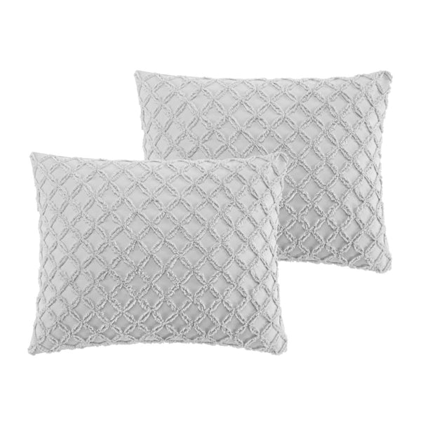HomeRoots Beige Duvet Cover Set - Luxe Polyester, 140 Thread Count, Machine Washable, All-Season Comfort Grey, King/California King King/California King 529073