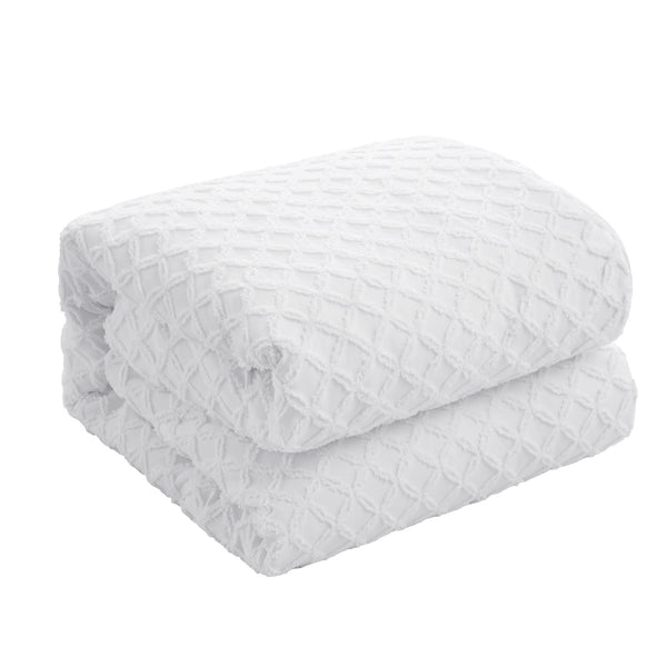 Homeroots Beige Luxurious Polyester 180 Thread Count Washable Duvet Cover Set For Cozy Stylish Bedrooms White,Twin,Twin Xl Polyester 529078