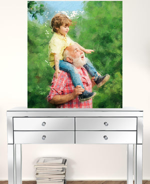 Homeroots Black And White Fabric Wall Decor  Fabric 529362