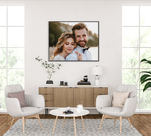 Homeroots Black And White Fabric Wall Decor  Fabric 529395