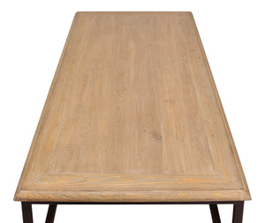 Sarreid Lady In Waiting Antique Brown Low Table With Old Elm Edge – Timeless Elegance For Your Home Brown  52949