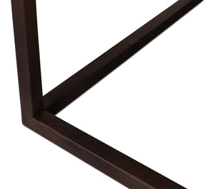 Sarreid Lady In Waiting Antique Brown Low Table With Old Elm Edge – Timeless Elegance For Your Home Brown  52949