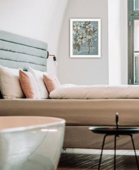 Homeroots Pray More Worry Less Inspirational Wood Wall Art Print For Modern Farmhouse Home Décor Style White Wood 529692