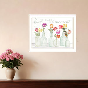 Homeroots Find Beauty In The Moment Rustic Framed Print Wall Art To Elevate Your Home Decor Instantly White Wood 529722