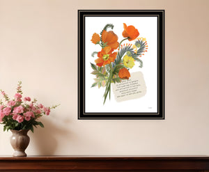 Homeroots See You Grow Black Framed Print Wall Art - Rustic Modern Decor For Vibrant Home Styling & Charm  Wood 529894