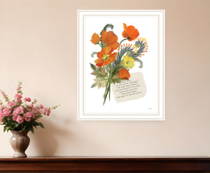 Homeroots See You Grow Framed Print Wall Art - Rustic Modern Decor For Stylish Home Accents And Focal Points White Wood 529895