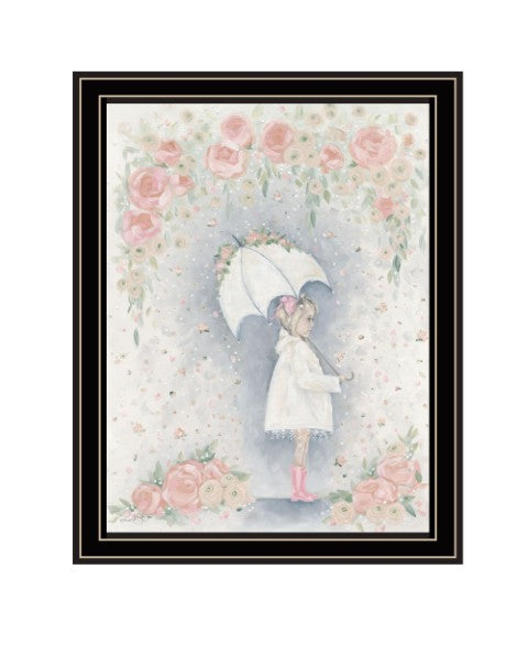 Homeroots Georgia In The Rain Black Framed Print - Rustic Wall Art For Stylish Home Décor & Focal Point  Wood 529906