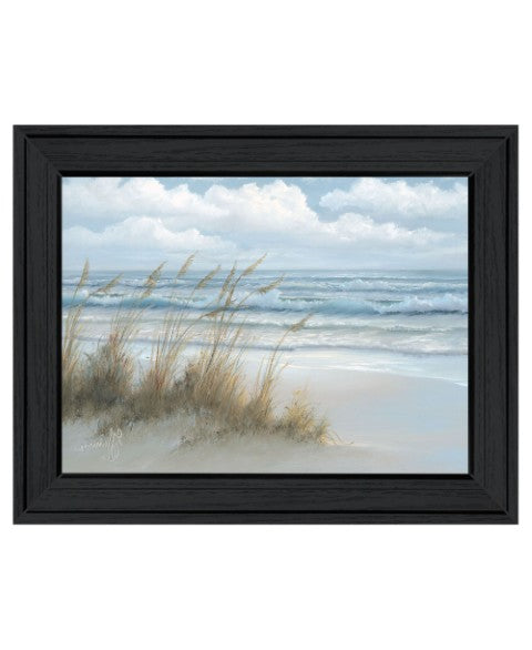 Homeroots Sea Oats Black Framed Print Wall Art – Rustic Farmhouse Decor To Brighten Your Walls With Style  Wood 529956