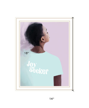 Homeroots Joy Seeker Look For The Good Framed Wall Art - Rustic Modern Decor To Brighten Your Space Stylishly  Wood 529980