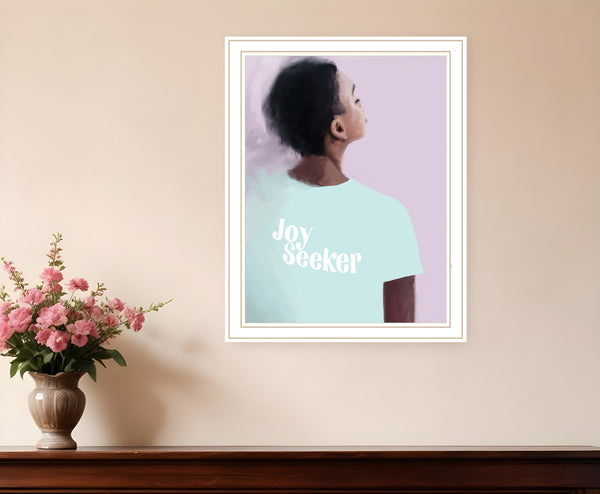 Homeroots Joy Seeker Look For The Good Framed Wall Art - Rustic Modern Decor To Brighten Your Space Stylishly  Wood 529980
