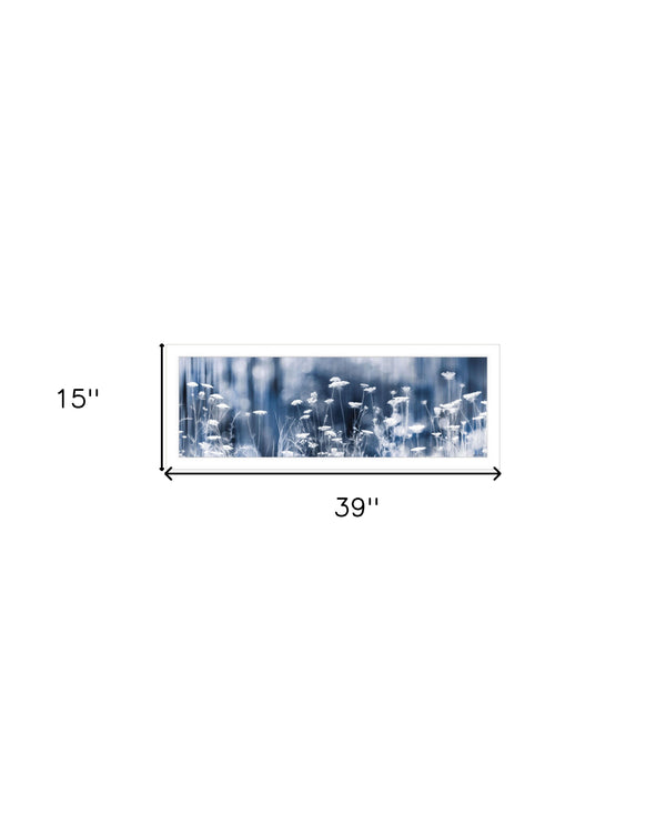 Homeroots Summer Dreams White Framed Print Wall Art  Wood 529993